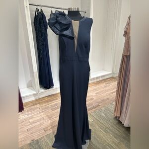 119645 Fit & Flare Showstopper Low Cut Size 10 Mother's Dress by Cameron Blake